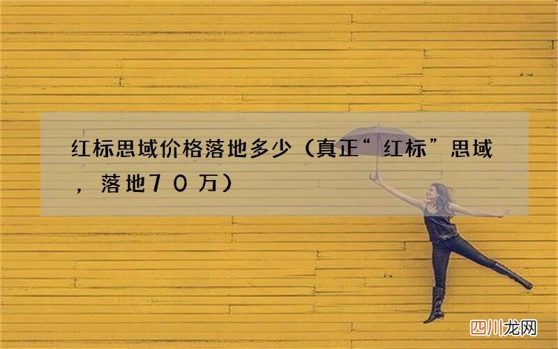 真正“红标”思域，落地70万 红标思域价格落地多少