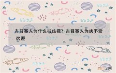 吉普赛人为什么被歧视？吉普赛人为啥不受欢迎