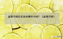 监理月报 监理月报应该包括哪些内容？