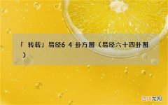 易经六十四卦图 「转载」易经64卦方图