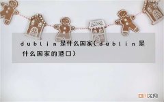 dublin是什么国家的港口 dublin是什么国家
