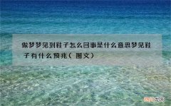 图文 做梦梦见到鞋子怎么回事是什么意思 梦见鞋子有什么预兆