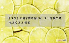 1991年属羊男婚姻状况，91年属羊男性2022 婚姻