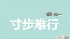 无理寸步难行上一句