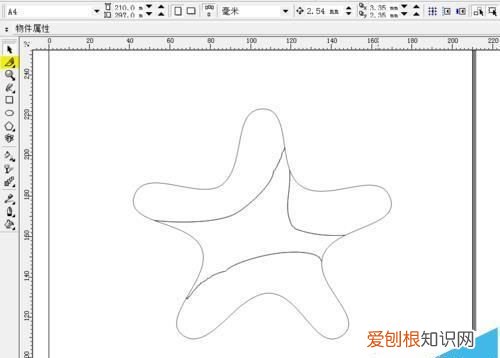 cdr应该咋才可以画五角星