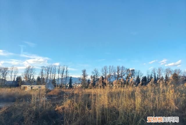 大理到丽江火车沿途景色