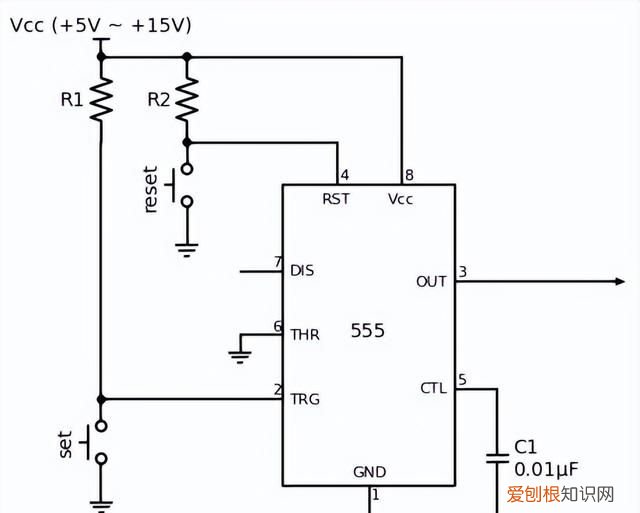 555定时器介绍,555定时器功能测试