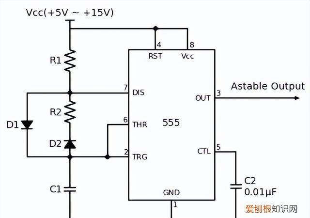 555定时器介绍,555定时器功能测试
