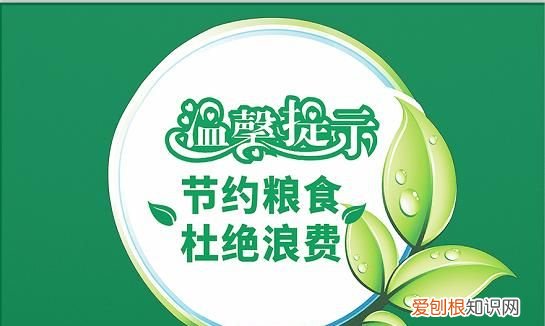 节约粮食的宣传语