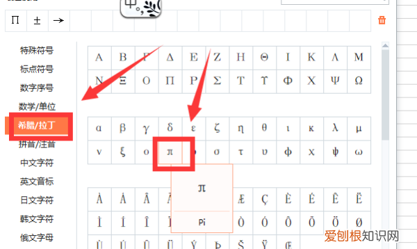 电脑兀怎么打出来，π在电脑上怎么打出来