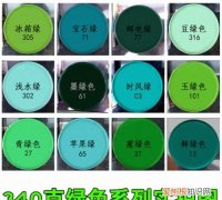 墨绿色怎么调出来，墨绿色是哪几种颜色调出来的