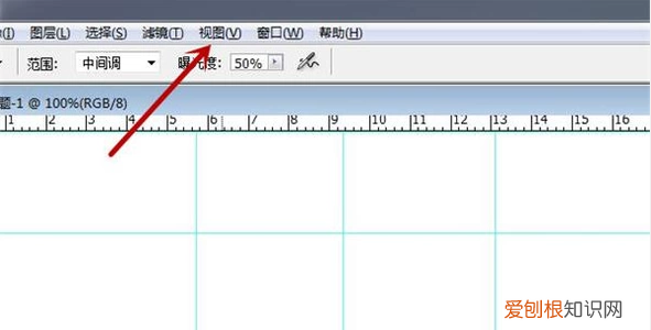 PS可以怎样隐藏参考线