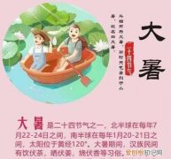 大暑的由来，小暑代表的是什么意思