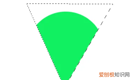 ps怎么制作扇形，PS中如何绘制45度扇形