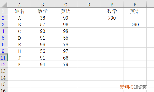 怎么在Excel里面进行高级筛选