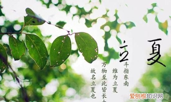 立夏是什么意思