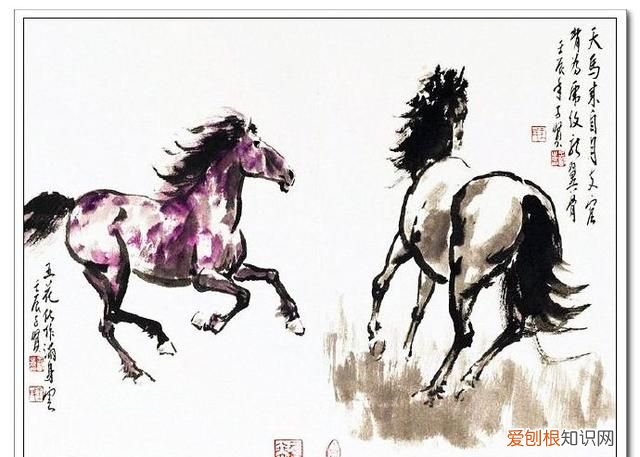 名家画马作品欣赏 画马名家王子贤