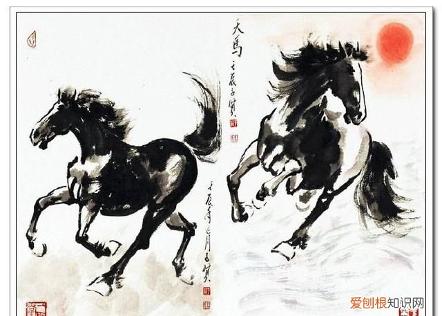 名家画马作品欣赏 画马名家王子贤