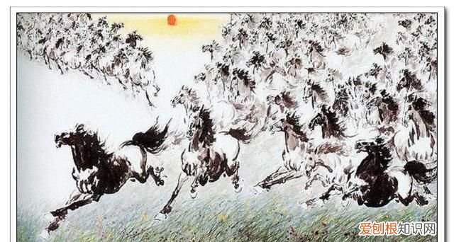 名家画马作品欣赏 画马名家王子贤