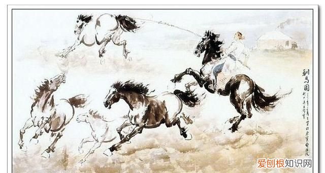 名家画马作品欣赏 画马名家王子贤