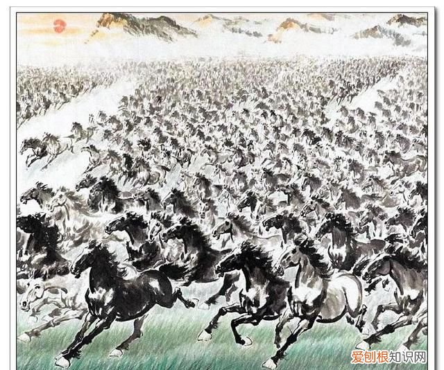 名家画马作品欣赏 画马名家王子贤