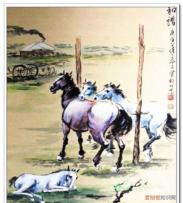 名家画马作品欣赏 画马名家王子贤