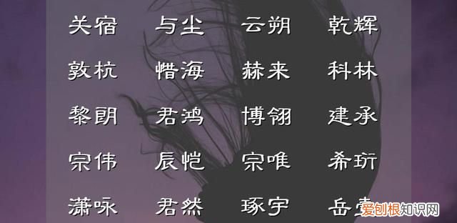 男孩名字霸气高冷少见 高冷霸气的男孩名字精选