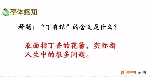 部编六年级上册丁香结知识点,部编版六年级上册丁香结讲解