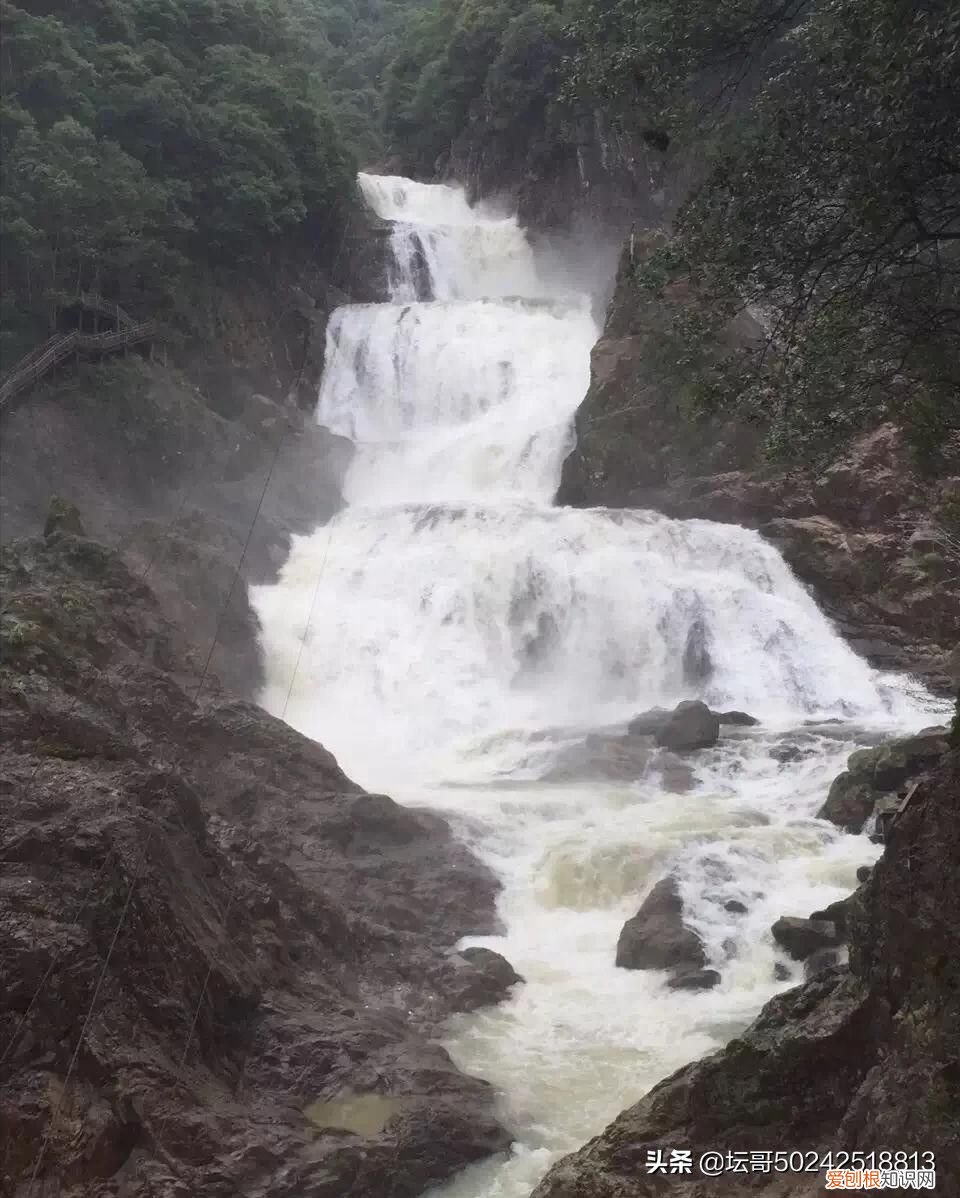 世界独一无二的周宁九龙漈瀑布 周宁九龙漈瀑布