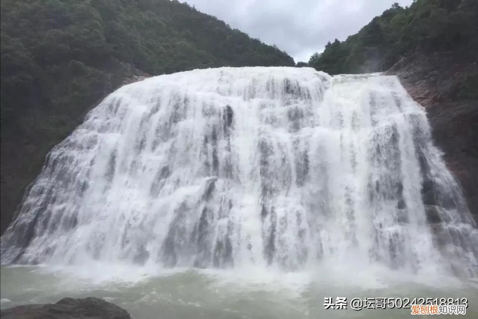 世界独一无二的周宁九龙漈瀑布 周宁九龙漈瀑布