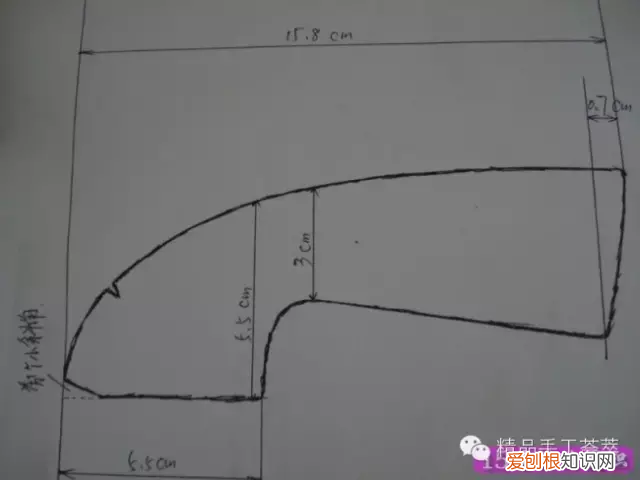 分享两款宝宝布鞋鞋样图纸 鞋样图片