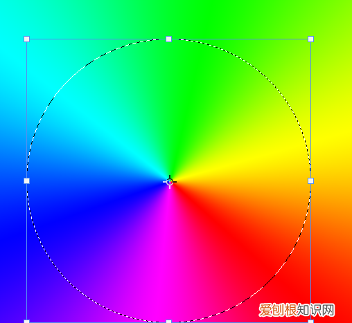 PS如何把色环调出来，ps如何制作渐变色环