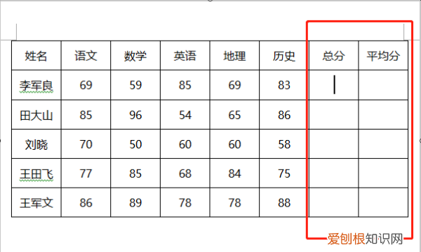 如何在Excel里面算平均分