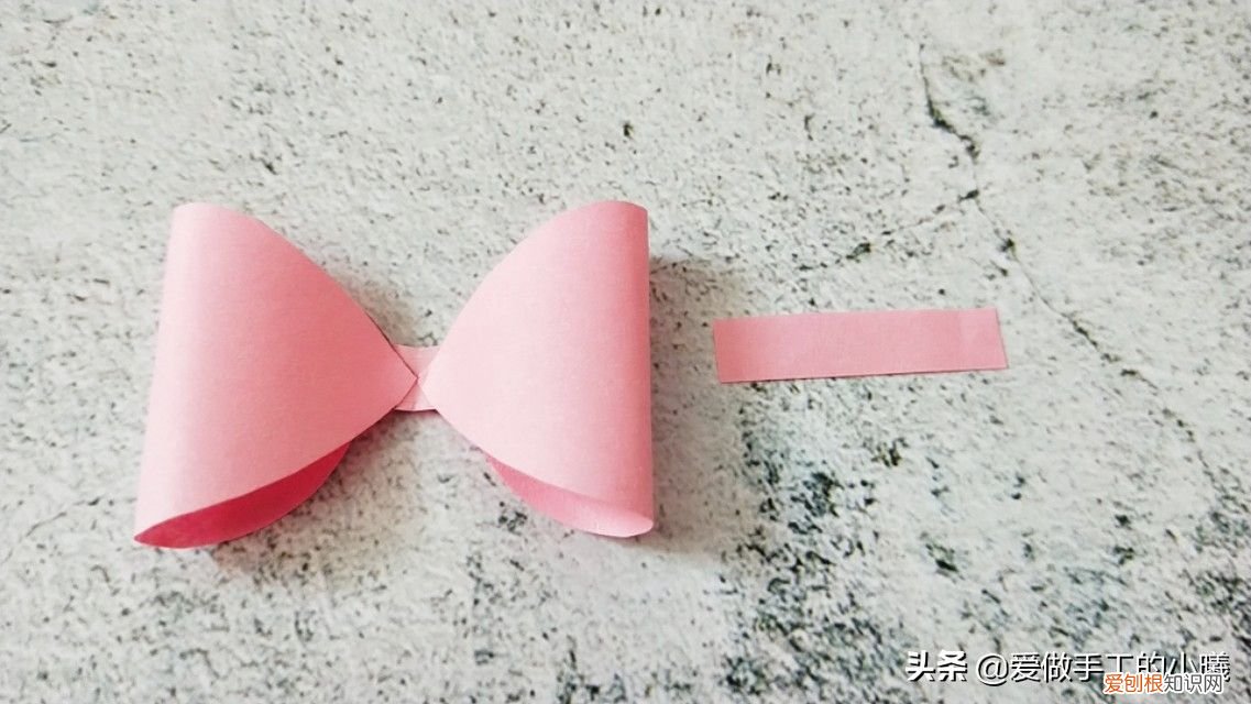 简单蝴蝶结折纸教程 怎么折蝴蝶结