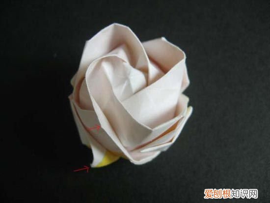 纸玫瑰花的折法 越狱纸玫瑰折法