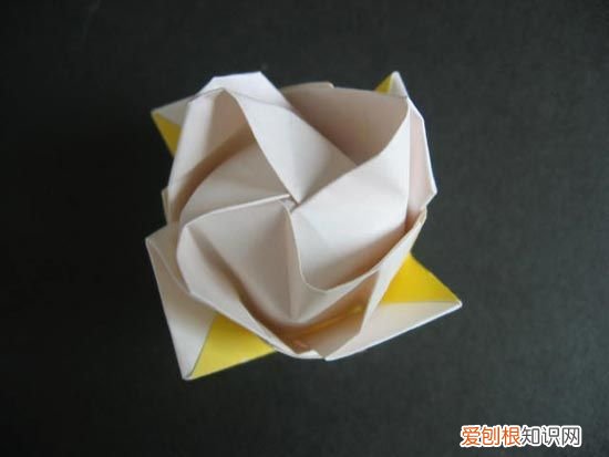 纸玫瑰花的折法 越狱纸玫瑰折法