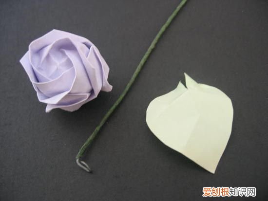 纸玫瑰花的折法 越狱纸玫瑰折法