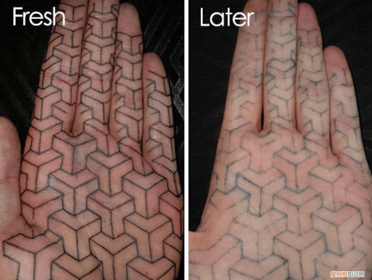 当纹身“老了”会变成什么样? 纹身老了后的恶心图片