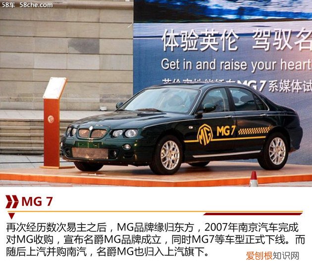 名爵MG品牌历史浅析 MG是什么牌子的汽车