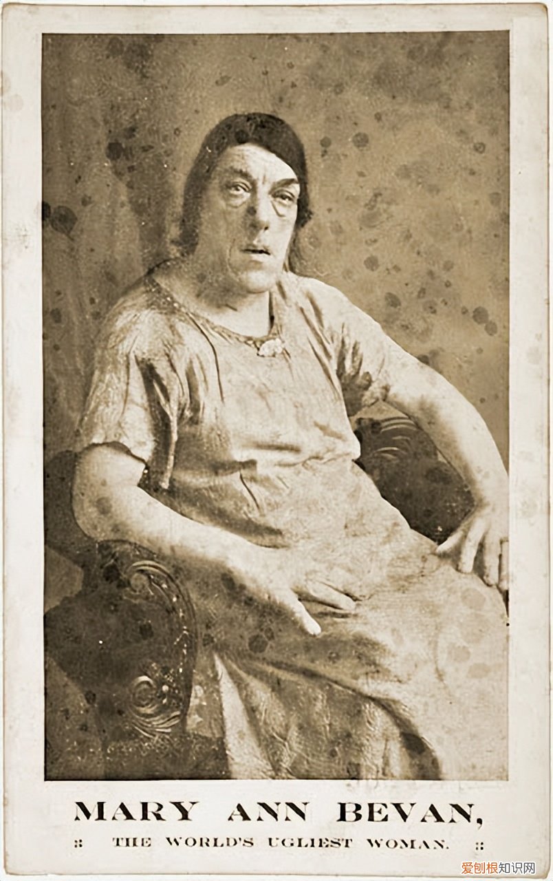 年轻时照片令人感慨 世界上最丑的女人