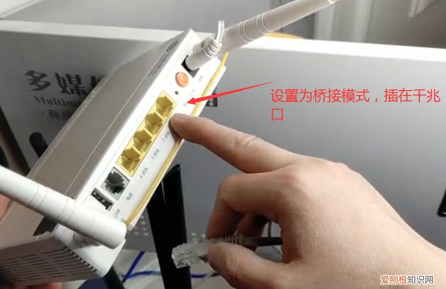 猫和路由器怎么连接？图解：光猫路由器交换机连接方法