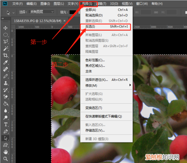 ps反选快捷键，ps里应该怎么样反选
