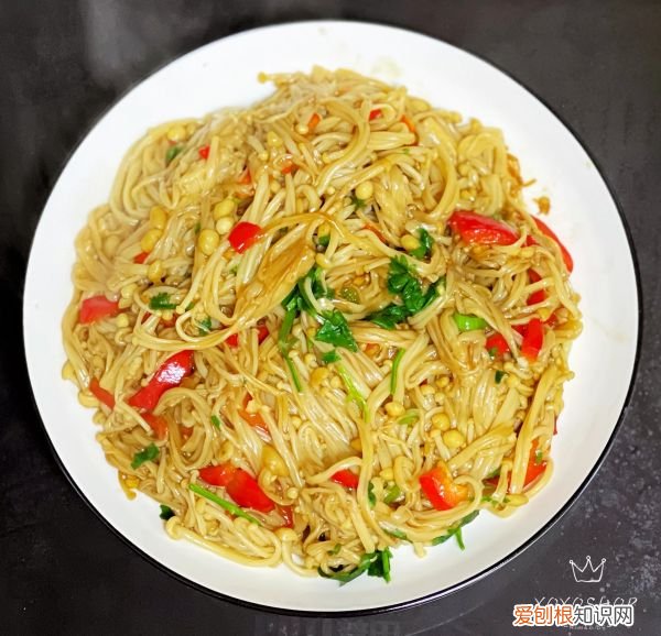 简单又好吃，吃货来收藏哦 金针菇怎么做好吃又简单