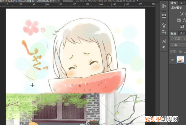 ps拼接痕迹咋消除，用PS做的半个橙子图片