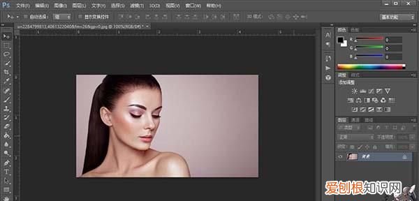 PS中的美白该如何使用