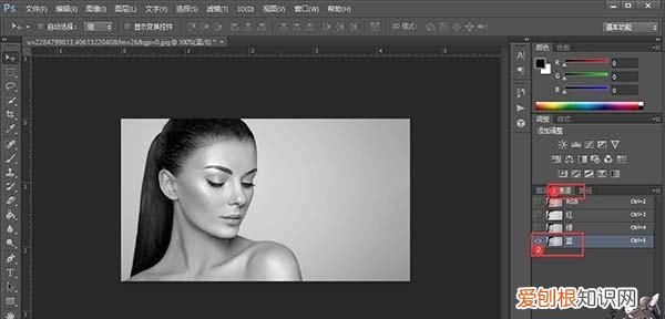 PS中的美白该如何使用