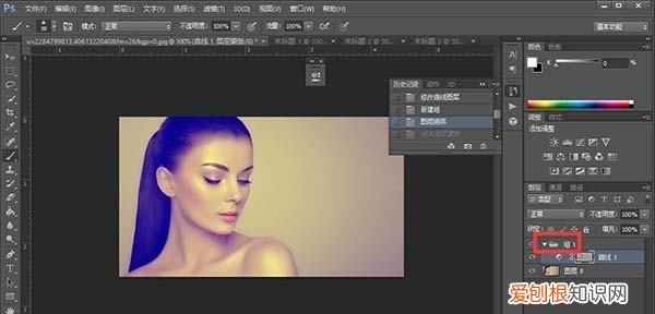 PS中的美白该如何使用