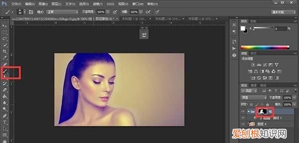PS中的美白该如何使用