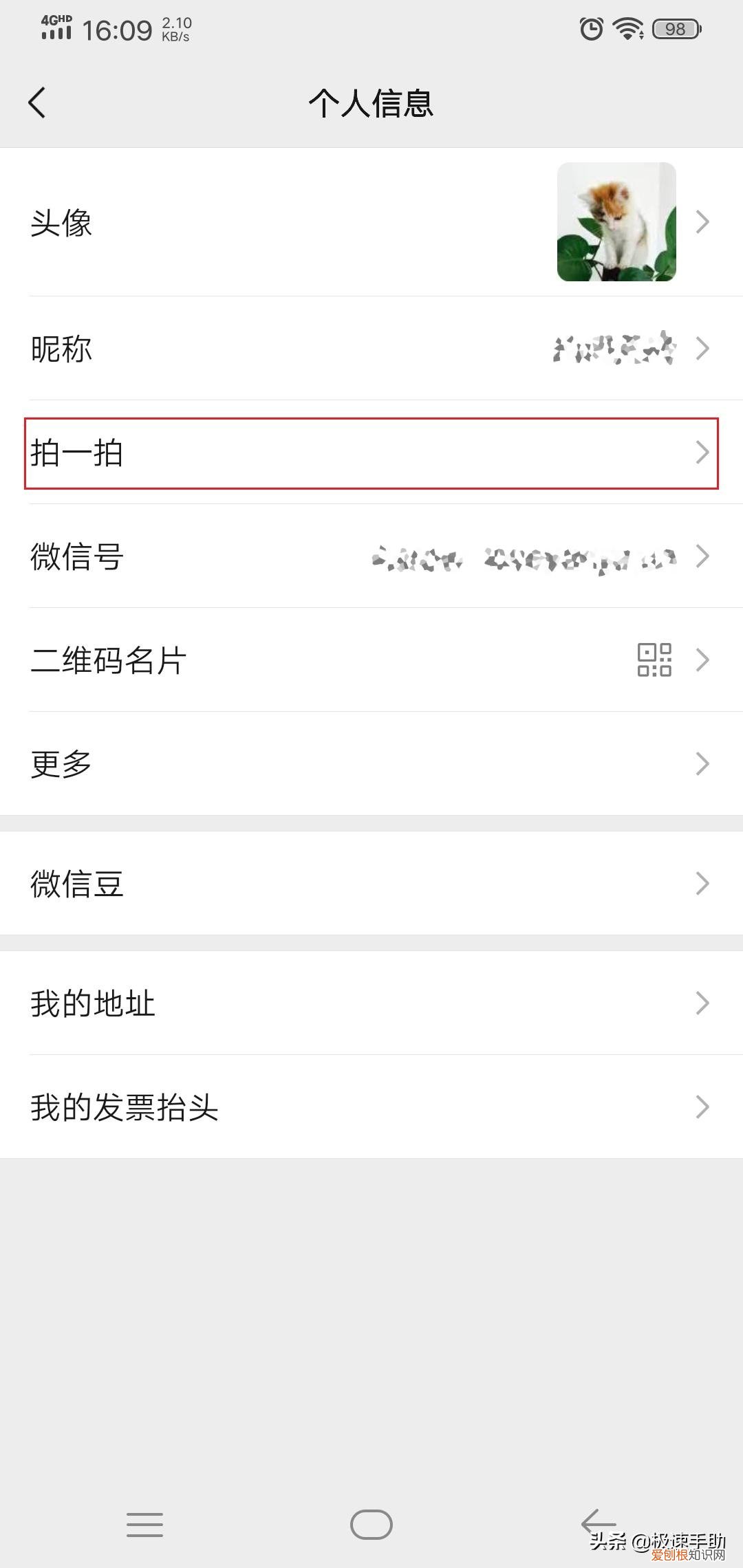 微信拍一拍怎么设置文字？具体使用和设置方法全教给你