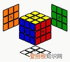 三阶魔方六面还原方法 3&amp;#215;3魔方公式说明书图纸